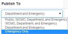 Emergency Only